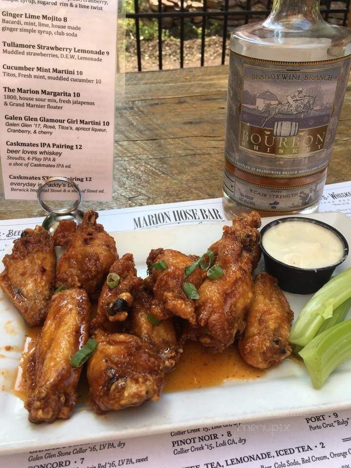 Marion Hose Bar - Jim Thorpe, PA menu_pic