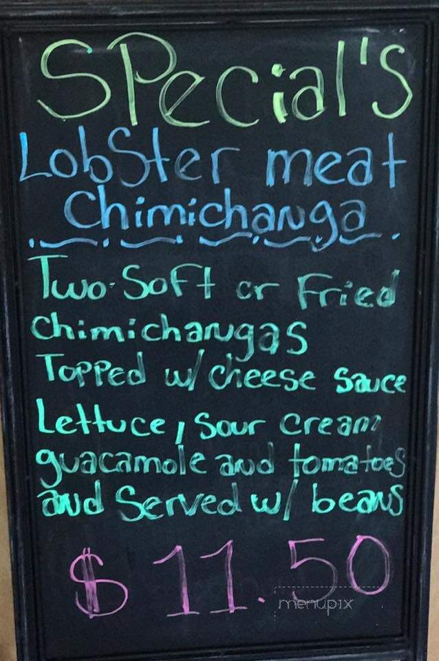 Rico's Mexican Grill - Henrico, VA menu_pic