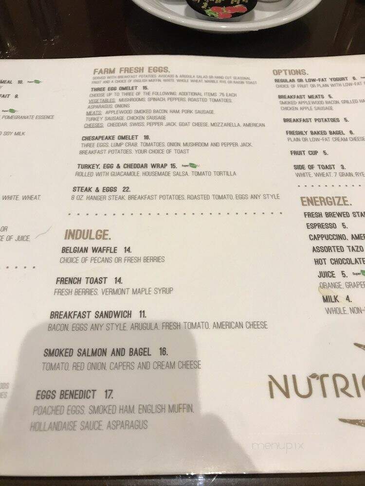 Nutrio Bar and Restaurant - Arlington, VA