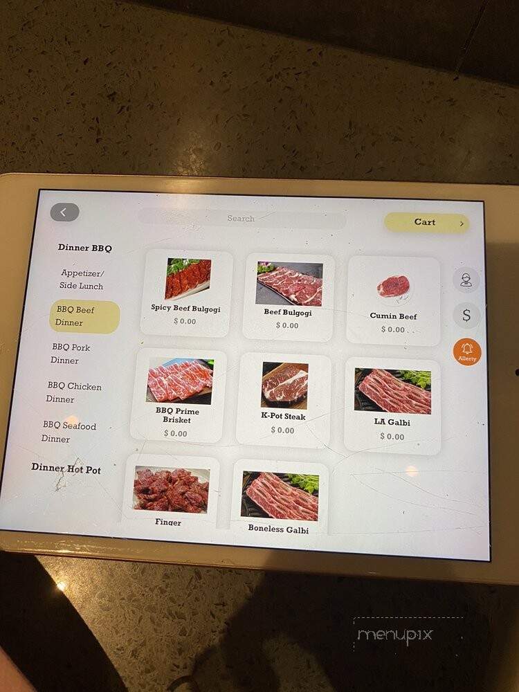 Kpot Korean BBQ & Hot Pot - Rockville, MD menu_pic