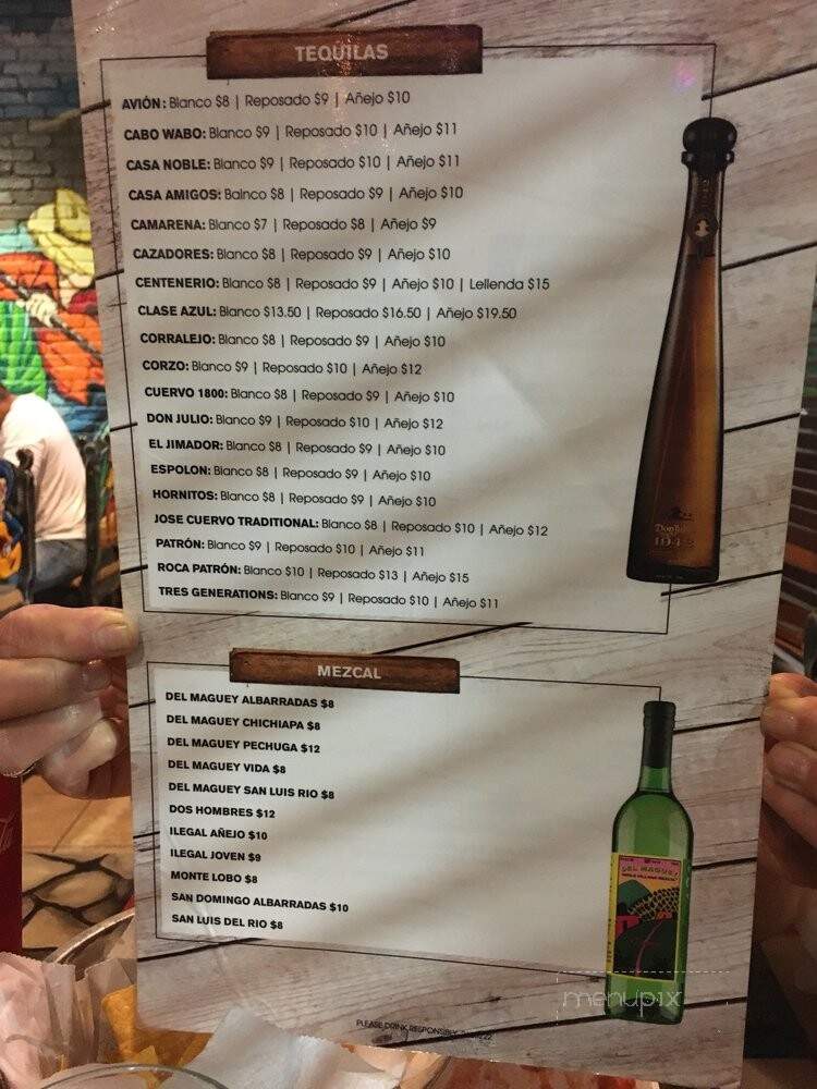 Que Pasa Mexican Kitchen - Destin, FL menu_pic