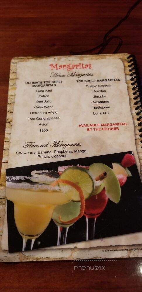 Torero's Mexican Grill - Lake Worth, FL menu_pic