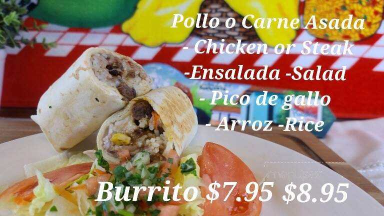 Nayeli's Salvadorian & Mex Food - Fredericksburg, VA menu_pic