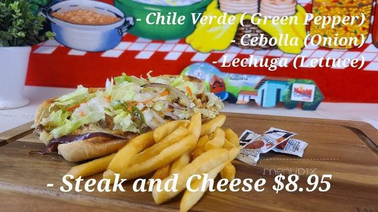 Nayeli's Salvadorian & Mex Food - Fredericksburg, VA menu_pic