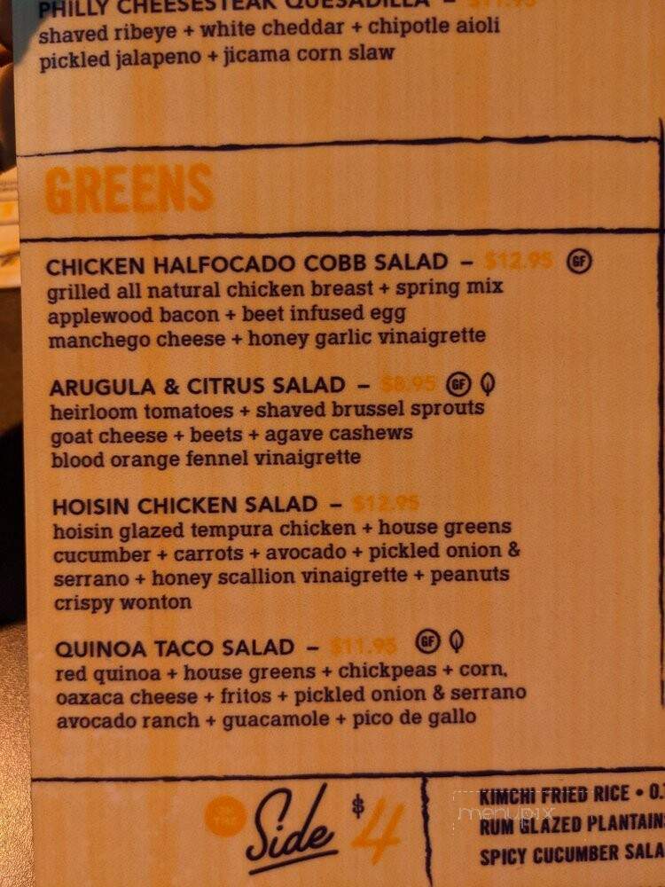 Shaker & Peel - Oldsmar, FL menu_pic