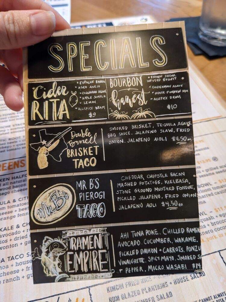 Shaker & Peel - Oldsmar, FL menu_pic