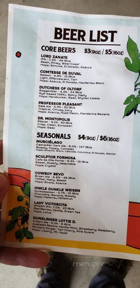 Hopsquad Brewing - Austin, TX menu_pic