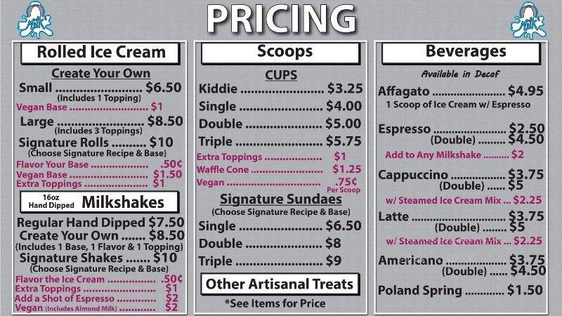 Milk Squared - Mahopac, NY menu_pic