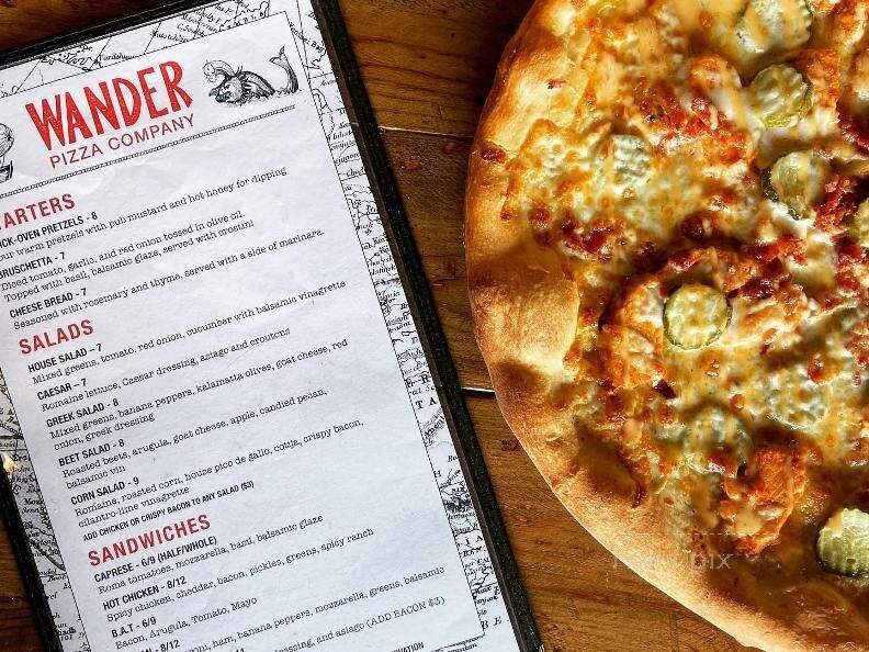 Wander Pizza - Augusta, ME menu_pic