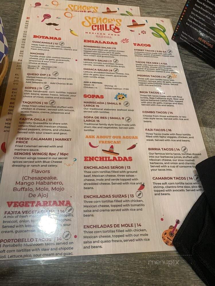 Senor's Chile - Arnold, MD menu_pic