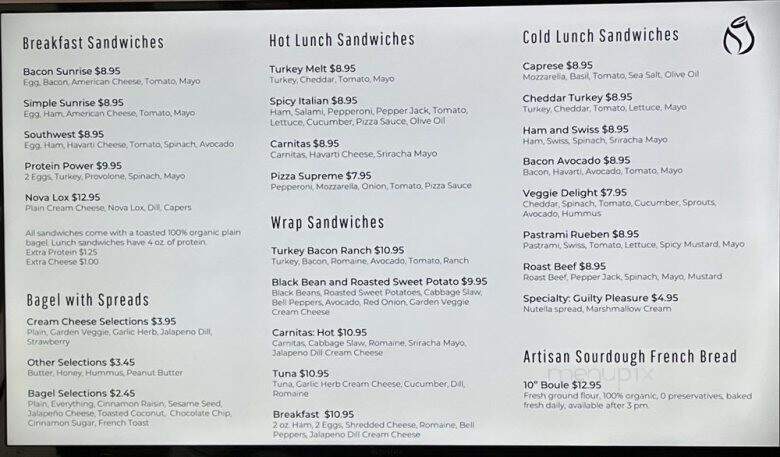Rose Cafe & Bagel - Roseville, CA menu_pic