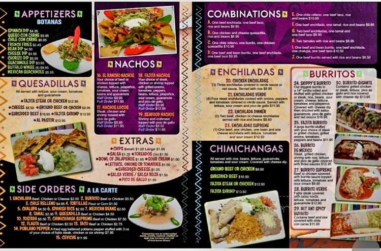 Vikyna Mexican Restaurant - Monroeville, AL menu_pic