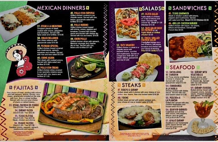 Vikyna Mexican Restaurant - Monroeville, AL menu_pic