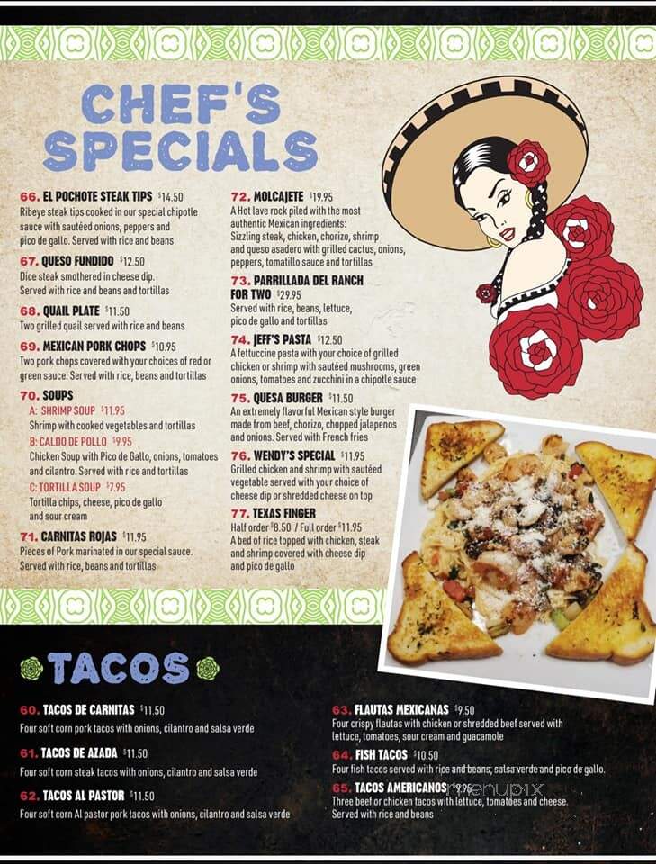 Vikyna Mexican Restaurant - Monroeville, AL menu_pic