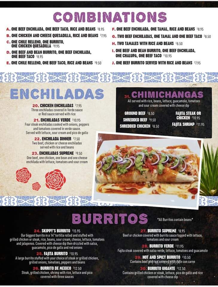 Vikyna Mexican Restaurant - Monroeville, AL menu_pic
