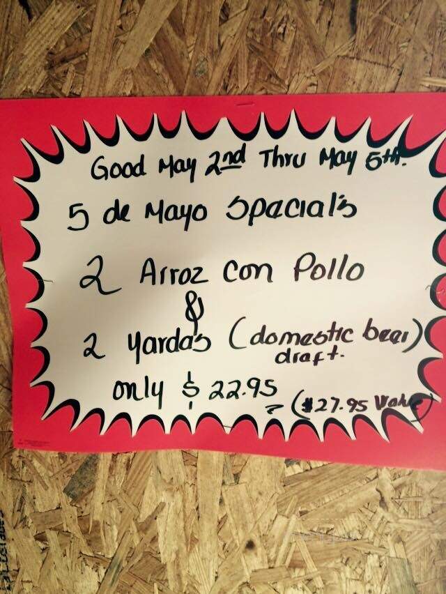 La Ranchera - Danville, IN menu_pic