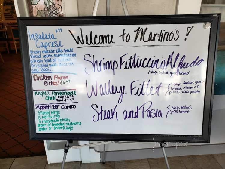 Martino's Italian Villa - Kokomo, IN menu_pic