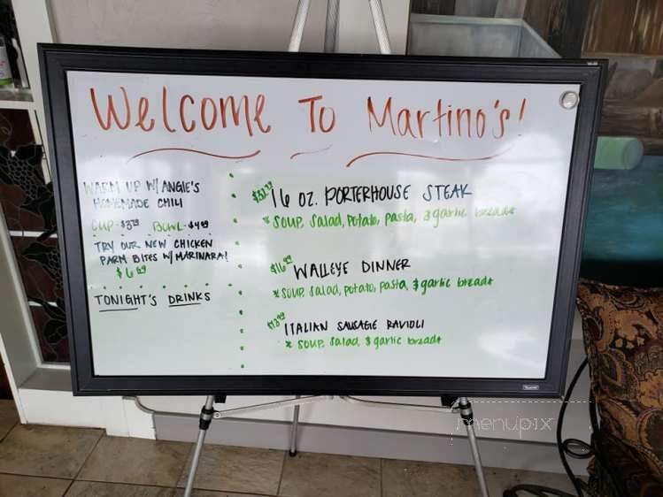 Martino's Italian Villa - Kokomo, IN menu_pic