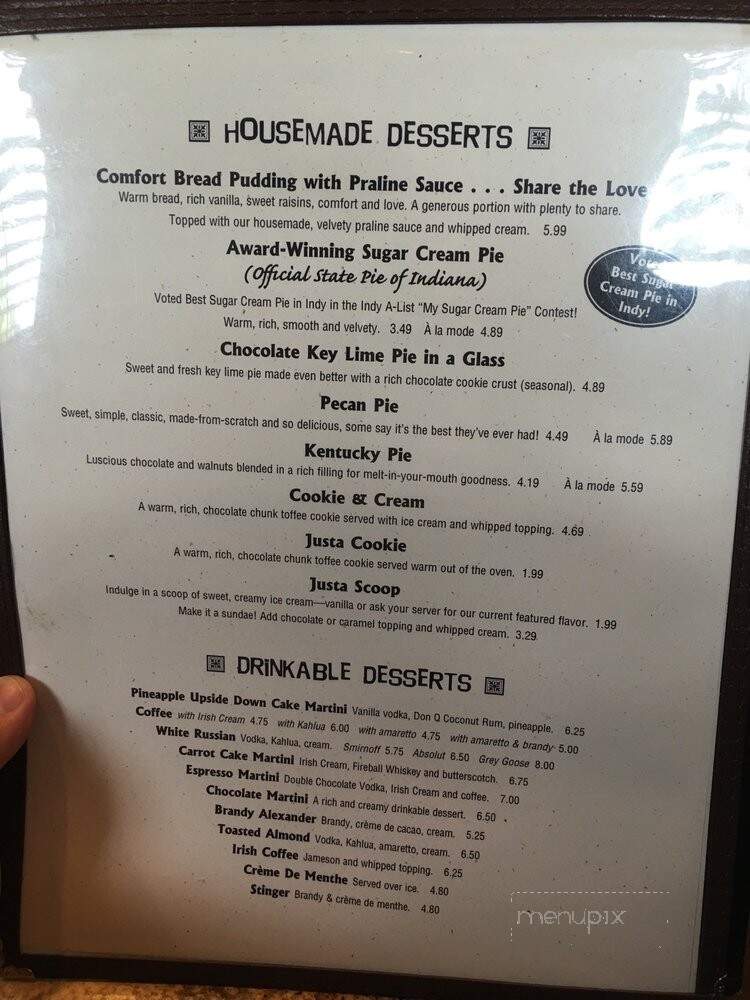 Parky's Smokehouse - Lebanon, IN menu_pic