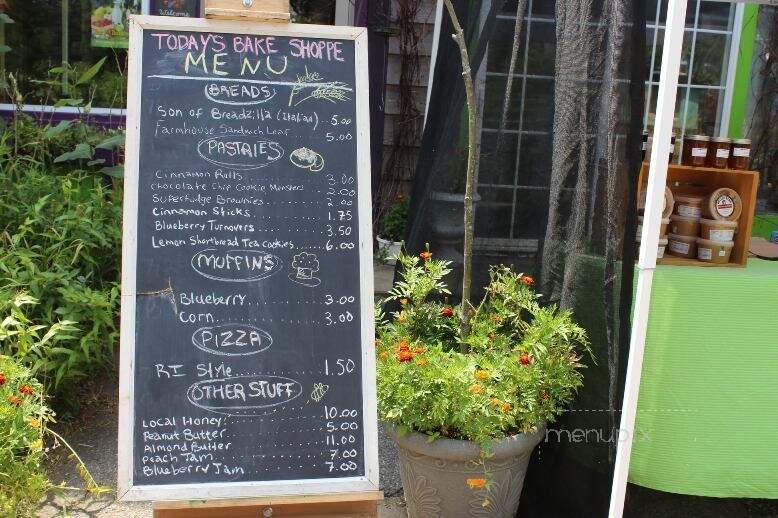 Mapleville Farm - Mapleville, RI menu_pic