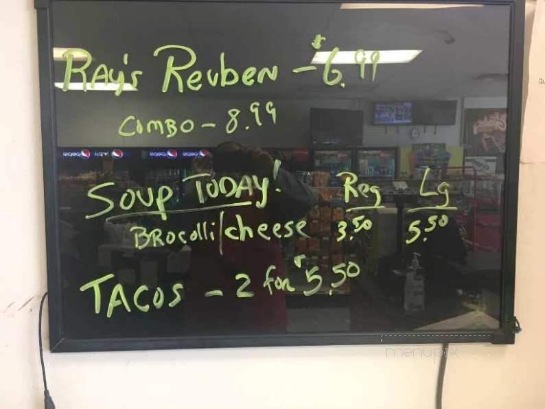 Ray's Deli - Aliquippa, PA menu_pic