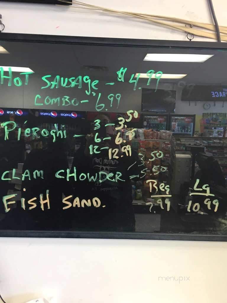 Ray's Deli - Aliquippa, PA menu_pic