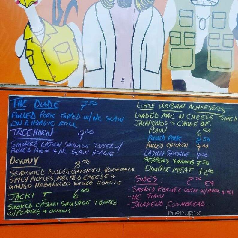 The Que Abides - Erie, PA menu_pic