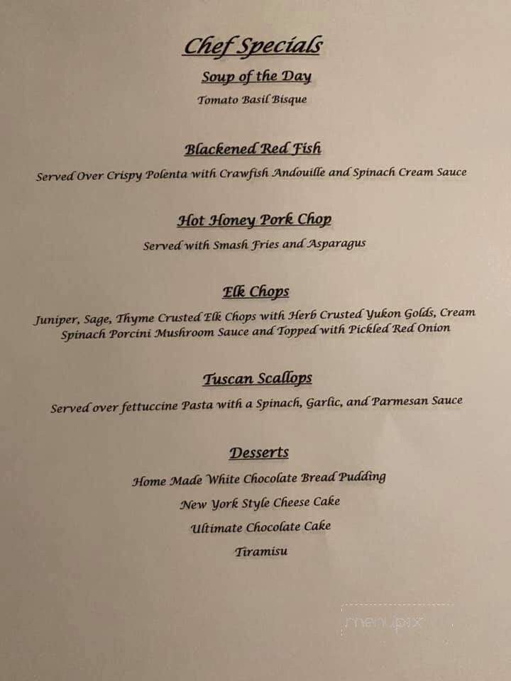 Effina's - Anniston, AL menu_pic