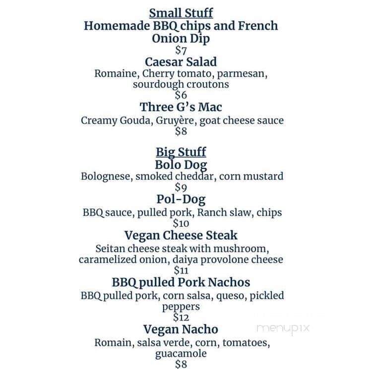 Happy Dog - Cleveland, OH menu_pic