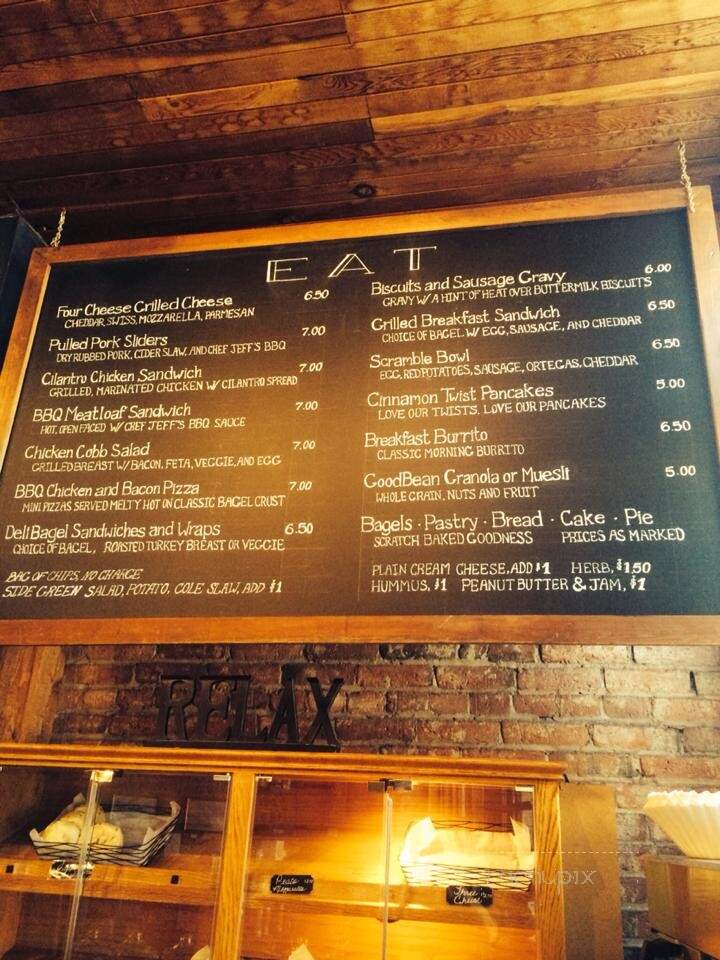 Good Bean Co - Jacksonville, OR menu_pic