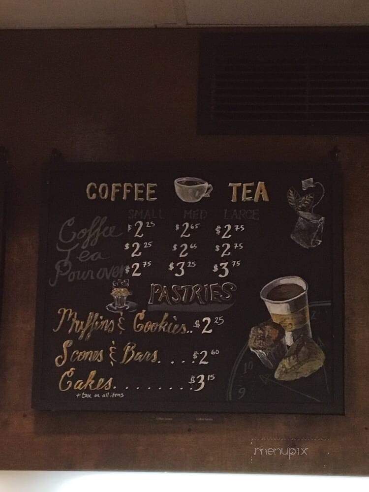 Church Street Coffee and Books - Mountain Brook, AL menu_pic