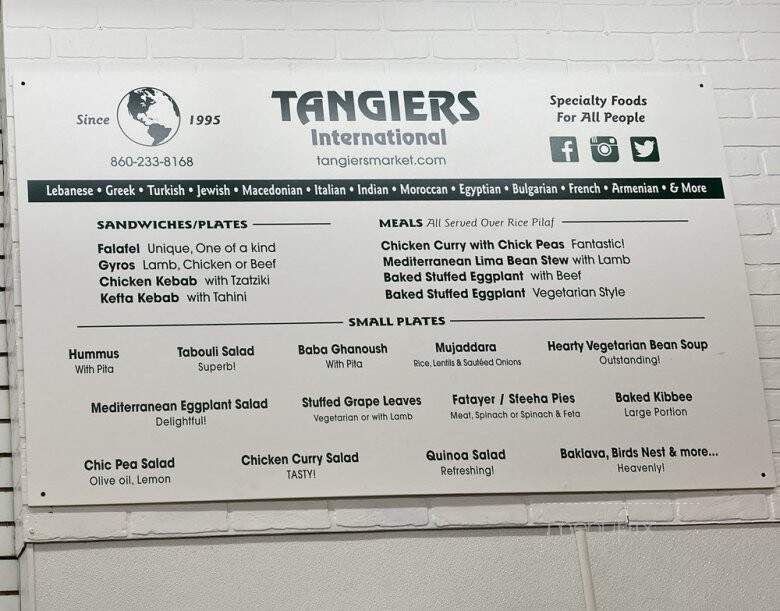 Tangiers International - West Hartford, CT