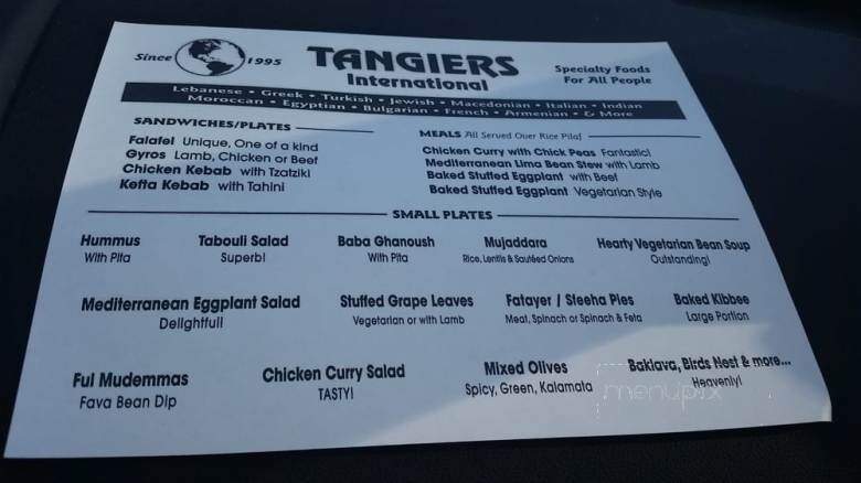 Tangiers International - West Hartford, CT