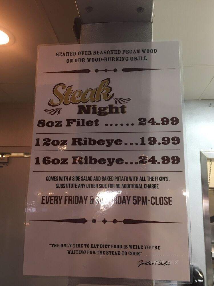 Oklahoma Joe's BBQ - Broken Arrow, OK menu_pic