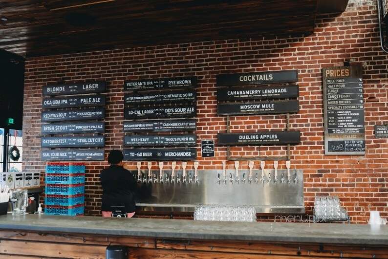 Menu of Cahaba Brewing Company in Birmingham, AL 35233