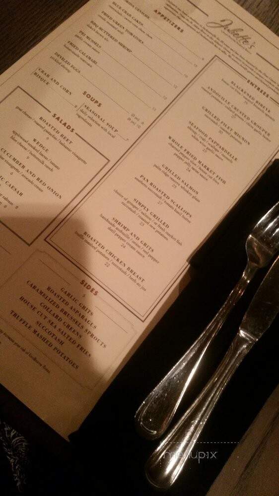 Juliette's Bistro at Omni Jacksonville Hotel - Jacksonville, FL menu_pic