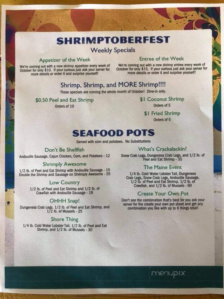 Tiki West - Tavares, FL menu_pic