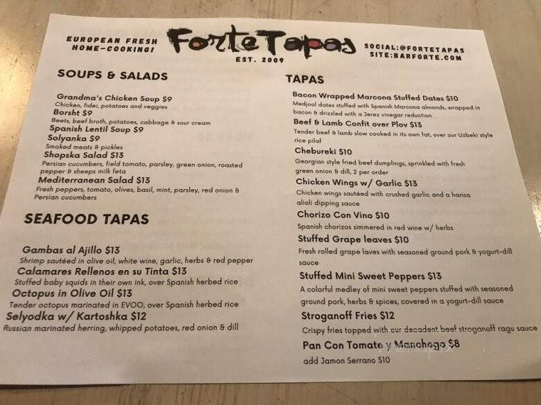 Forte Tapas Bar and Bistro - Las Vegas, NV
