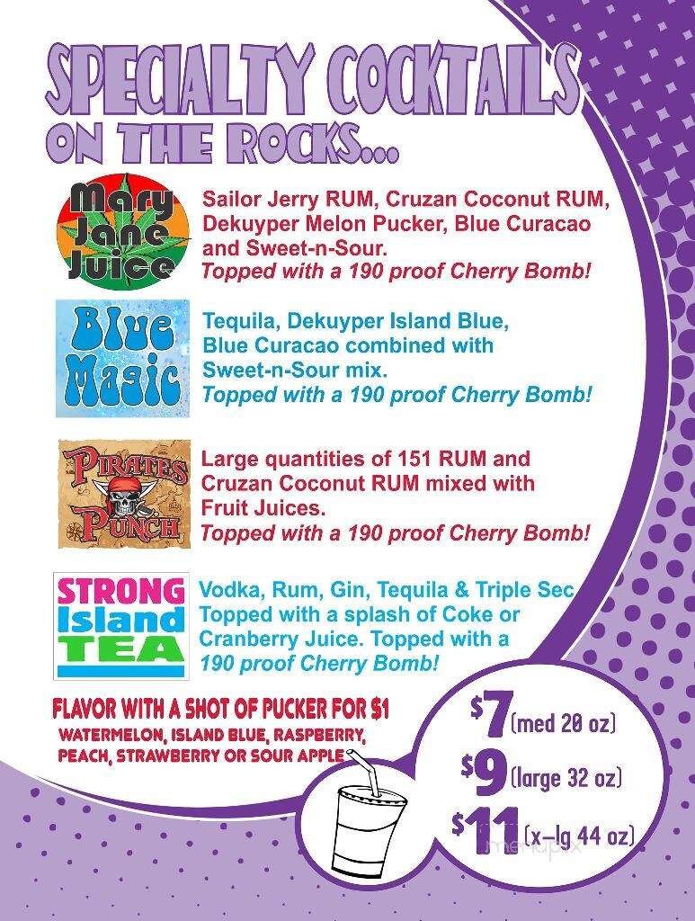 Daiquiris & Co - Thibodaux, LA menu_pic
