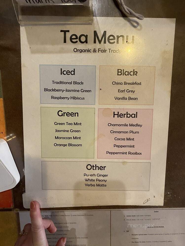 Michelangelo's Coffee & Wine Bar - Norman, OK menu_pic