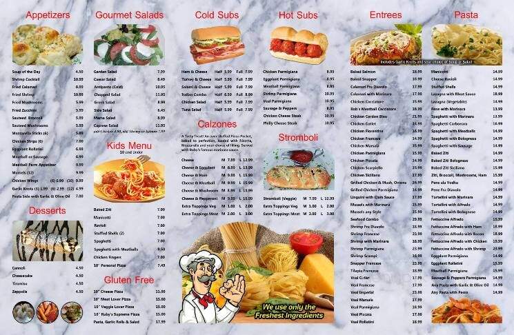 Ruby's By the Sea - Pompano Beach, FL menu_pic