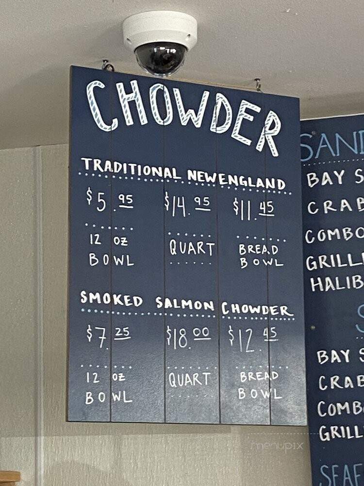 Bandon Fish Market - Bandon, OR menu_pic