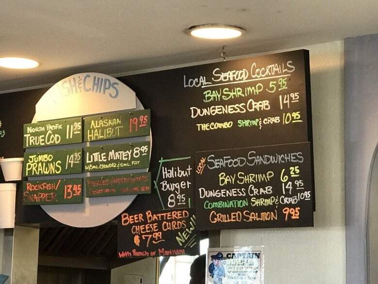 Bandon Fish Market - Bandon, OR menu_pic