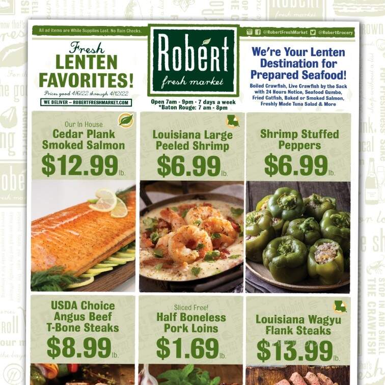 Robert Fresh Market - Metairie, LA menu_pic