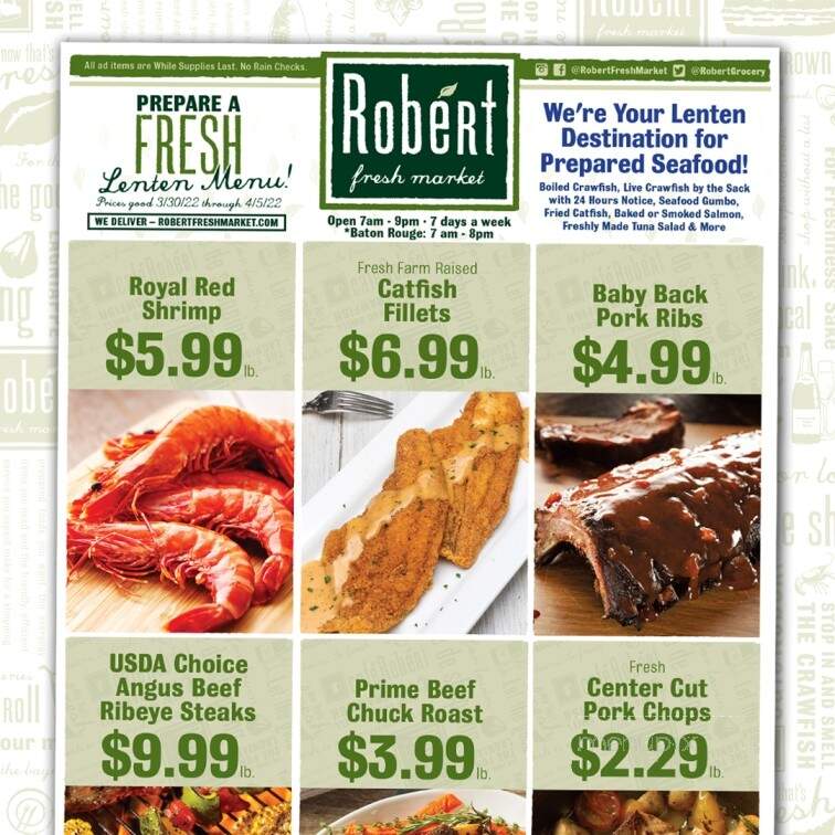 Robert Fresh Market - Metairie, LA menu_pic