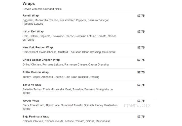 Pierre's Bakery - Monmouth Junction, NJ menu_pic