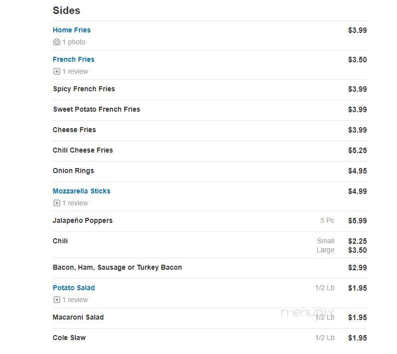 Pierre's Bakery - Monmouth Junction, NJ menu_pic
