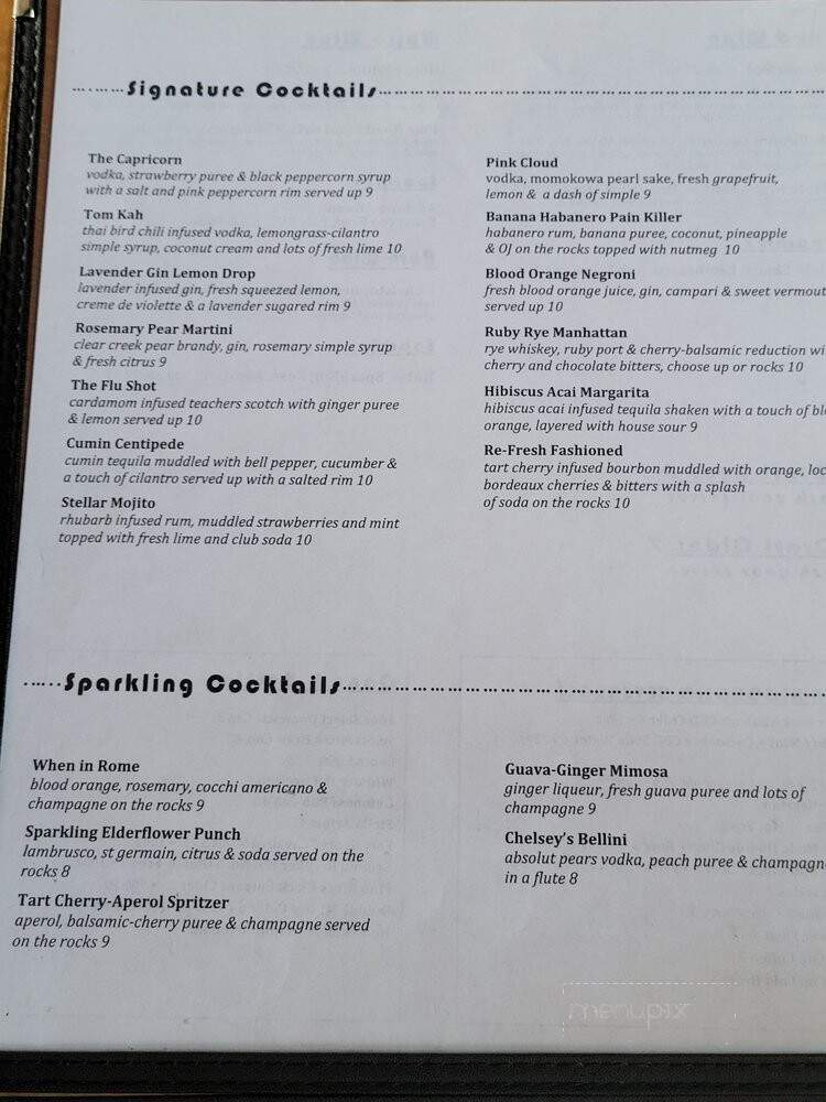 The Observatory - Portland, OR menu_pic