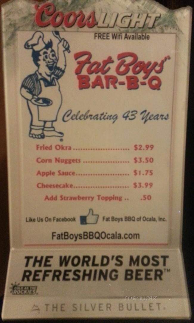 Fat Boys' Bar-B-Q - Ocala, FL