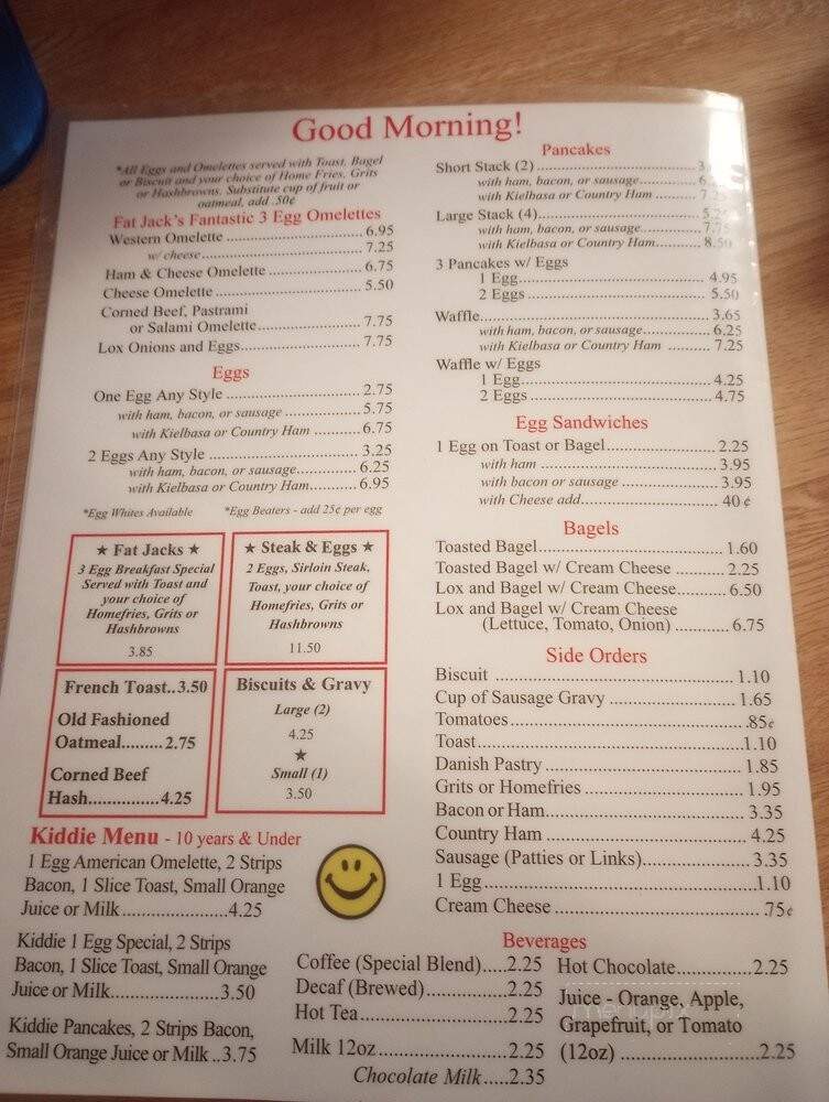 Fat Jacks Deli & Pub - Lakeland, FL menu_pic